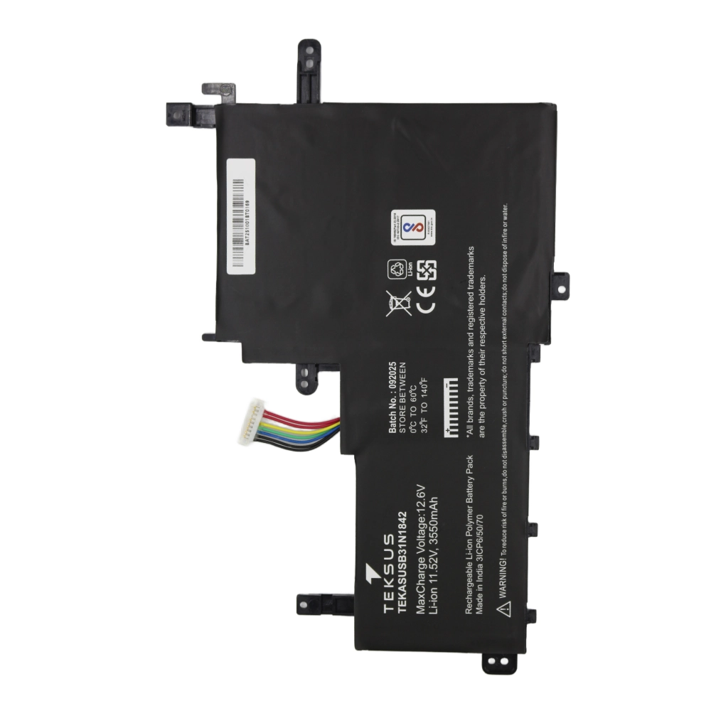 Teksus Laptop Battery Compatible For Asus X513 | B31N1842 view 3